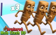 Brainrot Mob Clash 3D