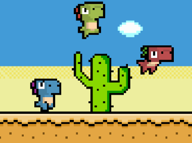 pixel-dino-run-game