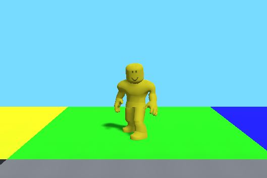 robbie-stand-on-the-right-color-game