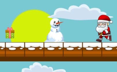 running-santa-game